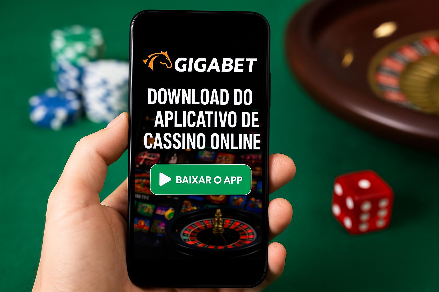 Baixar o GIGABET Cassino App