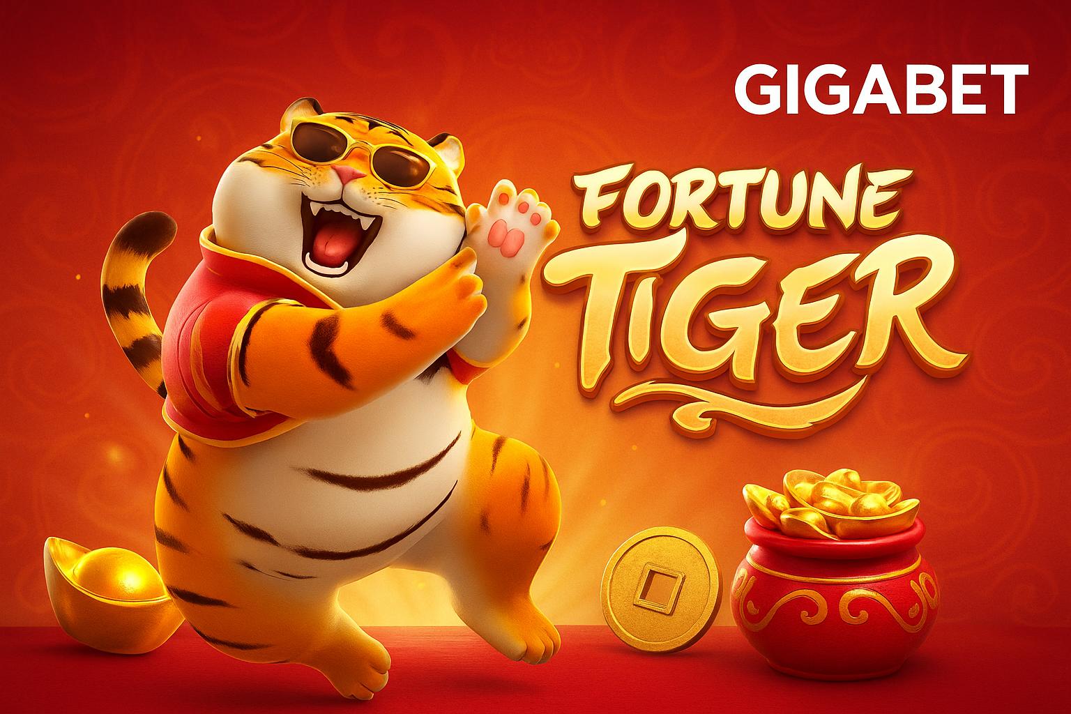 Fortune Tiger é um jogo imperdível no GIGABET Casino